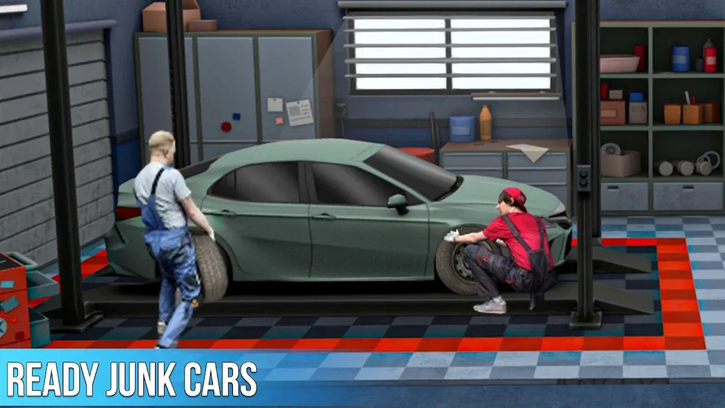 Used Car Dealers Job Simulator  [МОД Все открыто] Screenshot 1