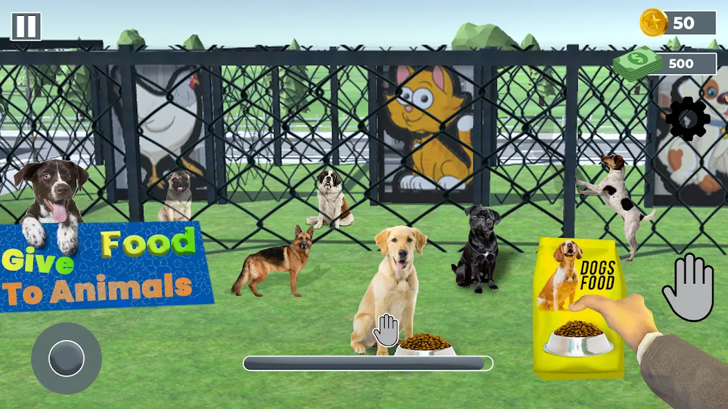 Animal Shelter: Pet Rescue 3D  [МОД Menu] Screenshot 1