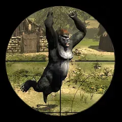 Скачать взломанную Gorilla Hunter: Hunting games (Горилла Хантер)  [МОД Unlimited Money] - стабильная версия apk на Андроид