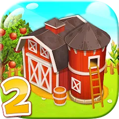 Взлом Farm Town: Cartoon Story  [МОД Много денег] - стабильная версия apk на Андроид