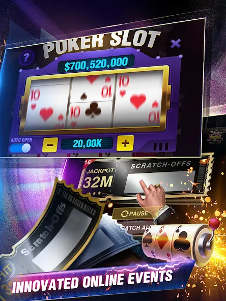 Holdem or Foldem - Texas Poker (Холдем или Фолдем)  [МОД Menu] Screenshot 5