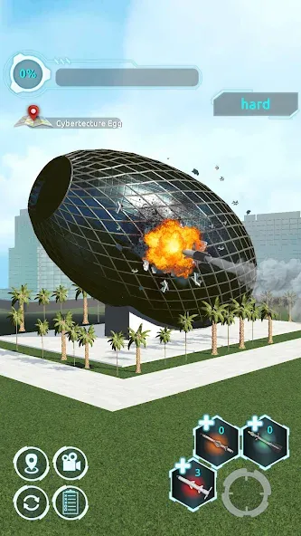 City Demolish: Rocket Smash! (Сити Демолиш)  [МОД Много монет] Screenshot 3