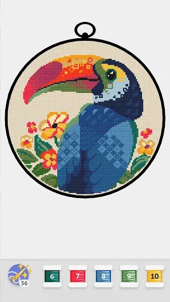 Cross Stitch Club (Кросс Стич Клуб)  [МОД Бесконечные деньги] Screenshot 4