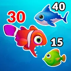 Скачать взлом Big Eat Fish Games Shark Games  [МОД Все открыто] - последняя версия apk на Андроид