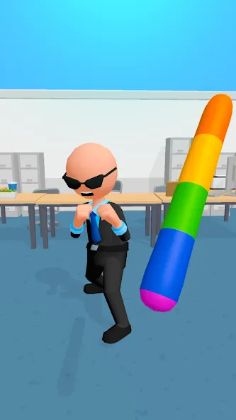 Crazy Office — Slap & Smash  [МОД Unlimited Money] Screenshot 1