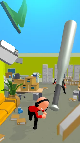 Crazy Office — Slap & Smash  [МОД Unlimited Money] Screenshot 4