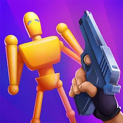 Скачать взломанную Gun Master 3D - Shoot 'Em Down (Ган Мастер 3Д)  [МОД Menu] - полная версия apk на Андроид
