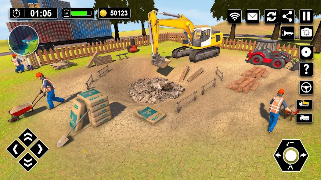 Wood House Construction Game  [МОД Unlimited Money] Screenshot 5