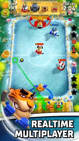 Rumble Hockey (Рамбл Хоккей)  [МОД Бесконечные деньги] Screenshot 1