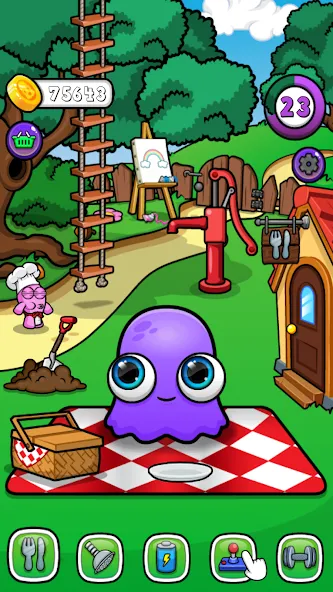 Moy 7 - Virtual Pet Game  [МОД Много монет] Screenshot 1