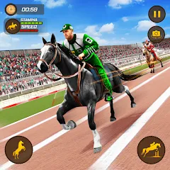 Взлом Horse Racing Game: Horse Games  [МОД Бесконечные деньги] - стабильная версия apk на Андроид