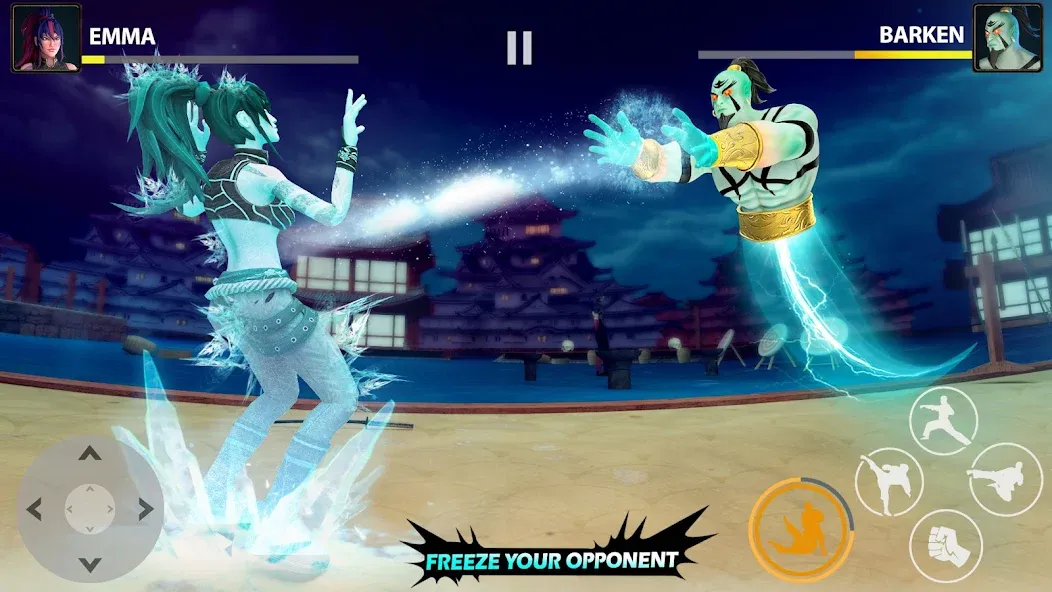 Ninja Clash: Karate Fighters (Ниндзя Мастер)  [МОД Меню] Screenshot 3