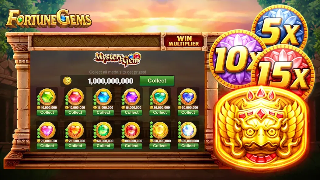 Slot Fortune Gems-TaDa Games (Слот Форчун Гемс)  [МОД Меню] Screenshot 5