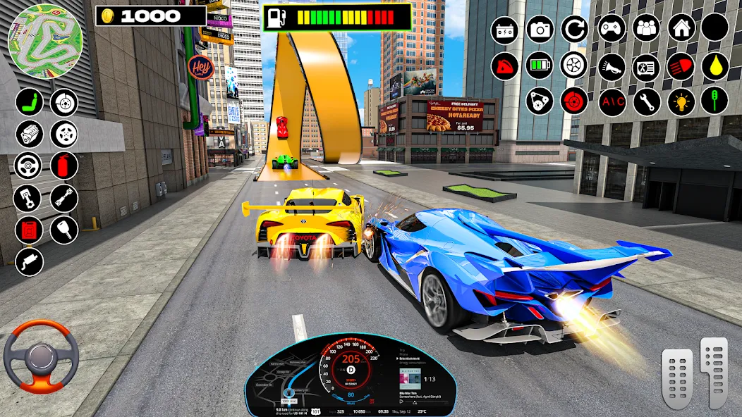 Rampa Car Game: GT Car stunts (Мега Рэмпс)  [МОД Бесконечные монеты] Screenshot 4