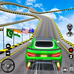 Скачать взломанную Ramp Car Games: GT Car Stunts (Рамп Кар Игры)  [МОД Бесконечные монеты] - стабильная версия apk на Андроид