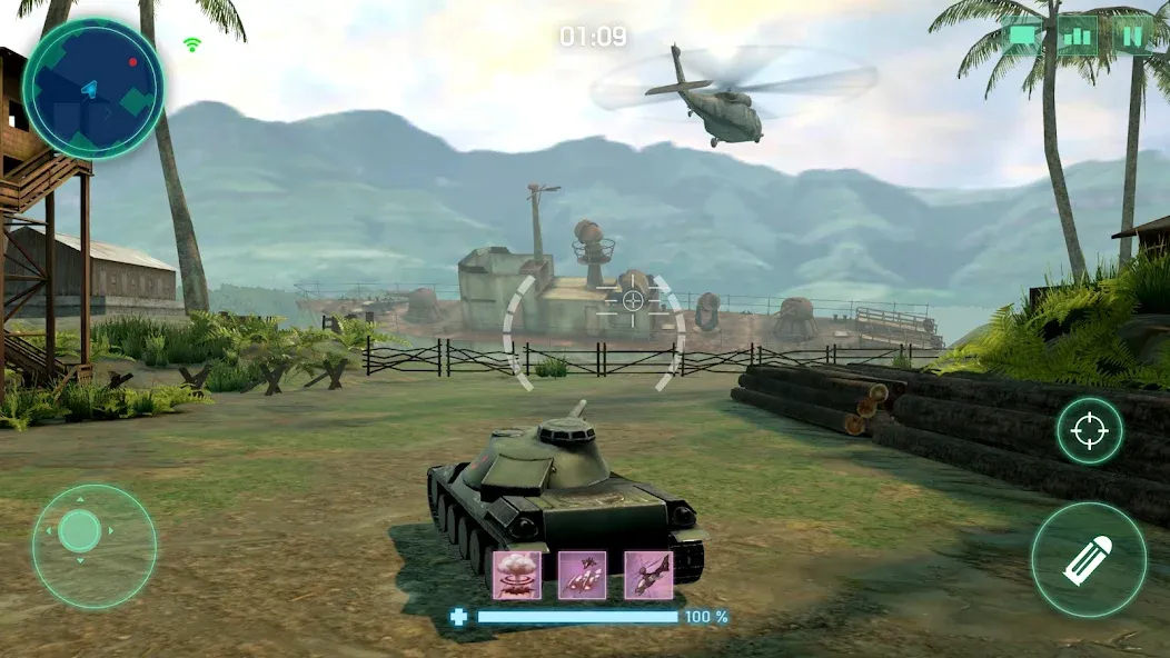 War Machines：Tanks Battle Game (Вар Машины)  [МОД Unlocked] Screenshot 1