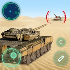 Скачать взломанную War Machines：Tanks Battle Game (Вар Машины)  [МОД Unlocked] - полная версия apk на Андроид