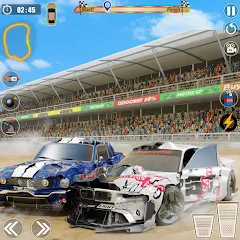 Скачать взломанную Demolition Derby: Car Games  [МОД Menu] - последняя версия apk на Андроид