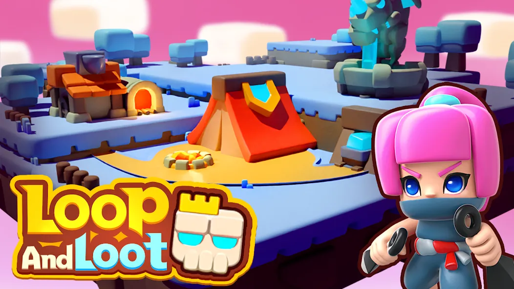 Loop & Loot™: Merge RPG (Покет Квест)  [МОД Unlimited Money] Screenshot 2