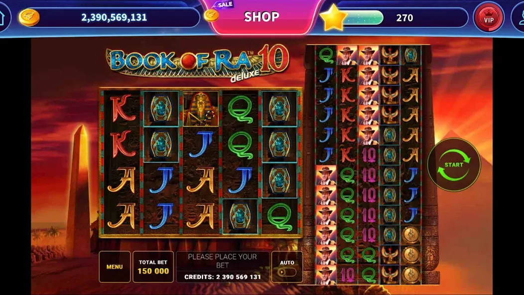 Book of Ra™ Deluxe Slot (Бук оф Ра Делюкс Слот)  [МОД Menu] Screenshot 4