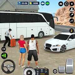 Скачать взлом Bus Simulator Game: Coach Game  [МОД Unlocked] - стабильная версия apk на Андроид