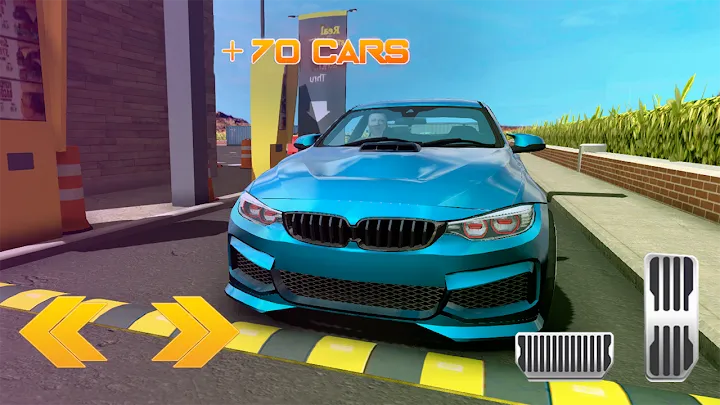 Modern Hard Car Parking Games  [МОД Все открыто] Screenshot 1