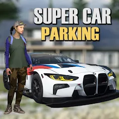 Взломанная Modern Hard Car Parking Games  [МОД Все открыто] - полная версия apk на Андроид