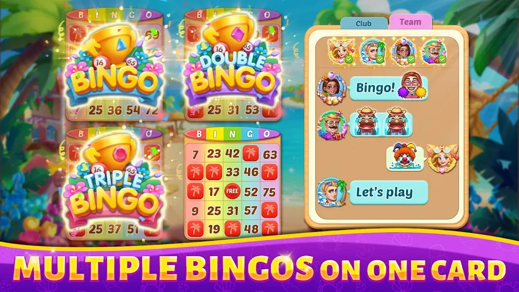 Bingo Rush - Club Bingo Games (Бинго Раш)  [МОД Все открыто] Screenshot 5