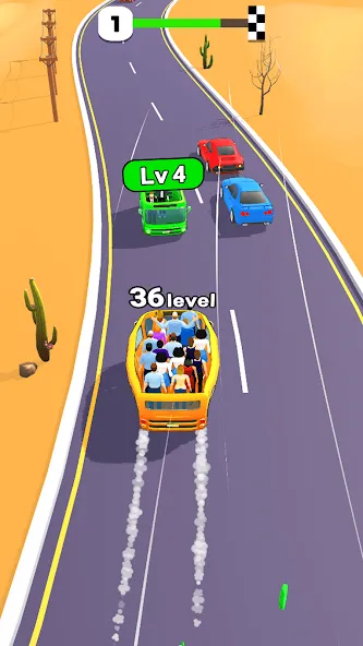 Level Up Bus (Левел Ап Бас)  [МОД Menu] Screenshot 3