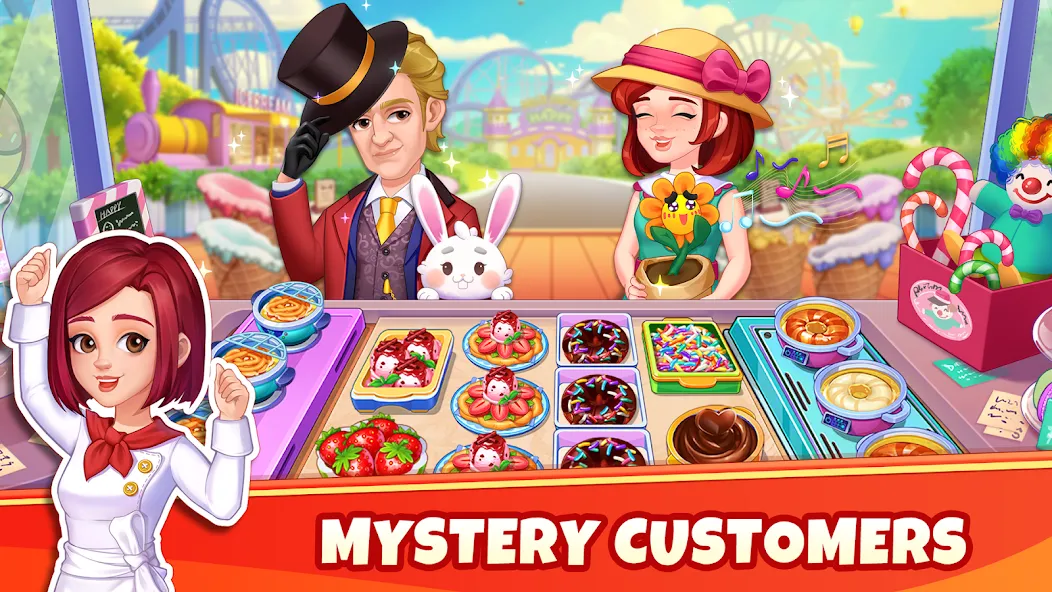 Cooking Wonder-Restaurant Game (Кукинг Вондер)  [МОД Бесконечные монеты] Screenshot 4