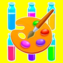 Скачать взлом Sort Paint: Water Sort Puzzle (Сорт Пэйнт)  [МОД Mega Pack] - стабильная версия apk на Андроид