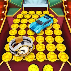 Взломанная Coin Dozer: Casino (Коин Дозер)  [МОД Все открыто] - стабильная версия apk на Андроид