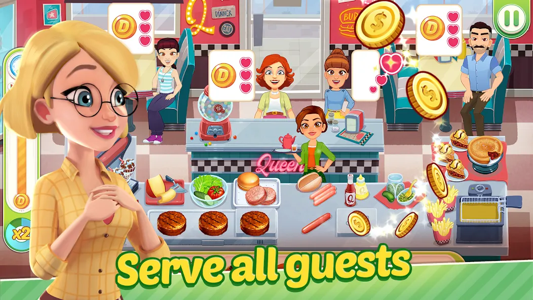 Delicious World - Cooking Game (Делишес Ворлд)  [МОД Все открыто] Screenshot 3