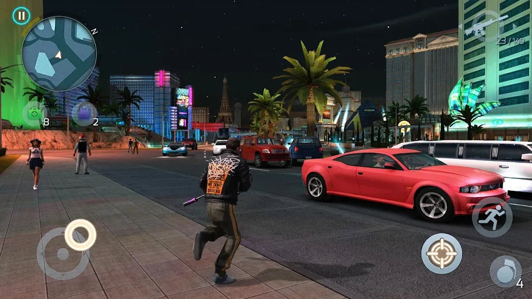 Gangstar Vegas: World of Crime (Гангстар Вегас)  [МОД Menu] Screenshot 1