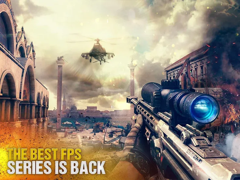 Modern Combat 5: mobile FPS (Модерн Комбат 5)  [МОД Mega Pack] Screenshot 1