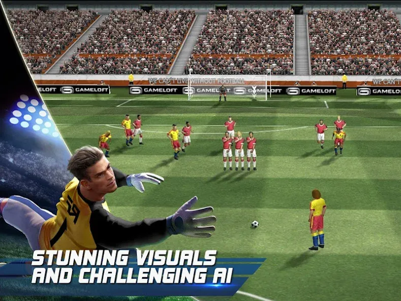 Real Football (Реал Футбол)  [МОД Много денег] Screenshot 2