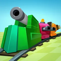 Скачать взломанную Train Arena (Трейн Арена)  [МОД Mega Pack] - последняя версия apk на Андроид