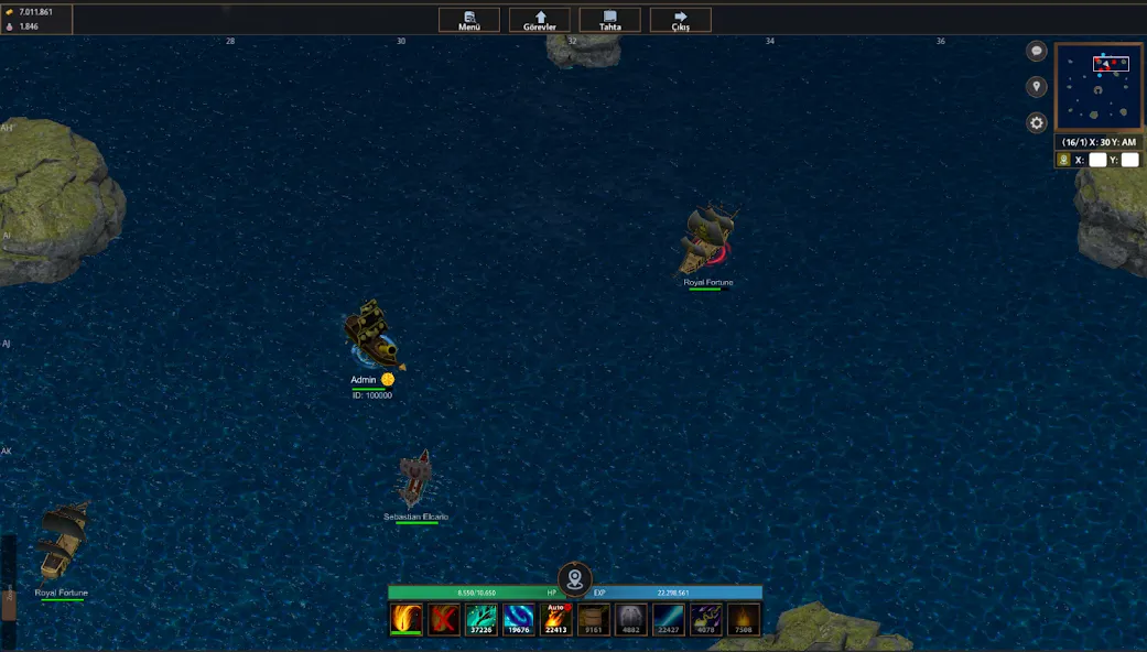 Battle of Sea: Pirate Fight (Битва на море)  [МОД Все открыто] Screenshot 1