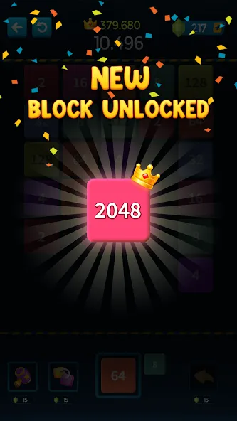 1M - Merge Number Block Puzzle  [МОД Menu] Screenshot 5