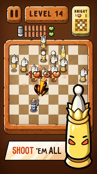 Bullet Chess: Board Shootout (Бюллет чесс)  [МОД Много денег] Screenshot 5