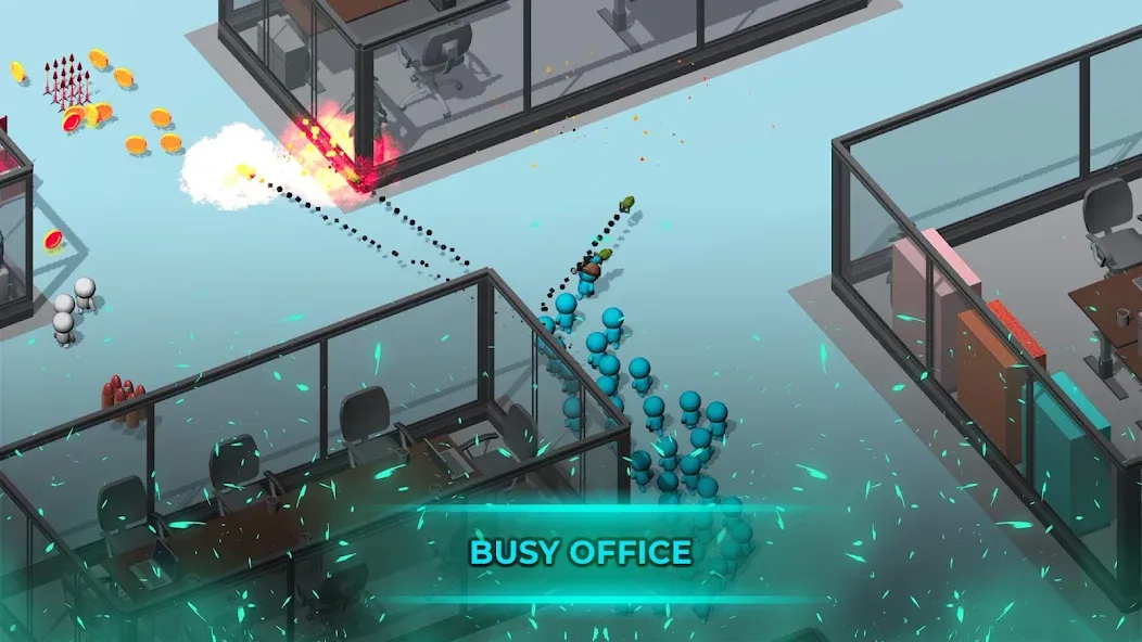 Crowd War - Action Game (Крауд Вар)  [МОД Menu] Screenshot 1