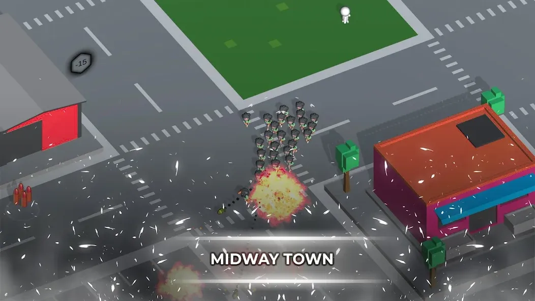 Crowd War - Action Game (Крауд Вар)  [МОД Menu] Screenshot 3