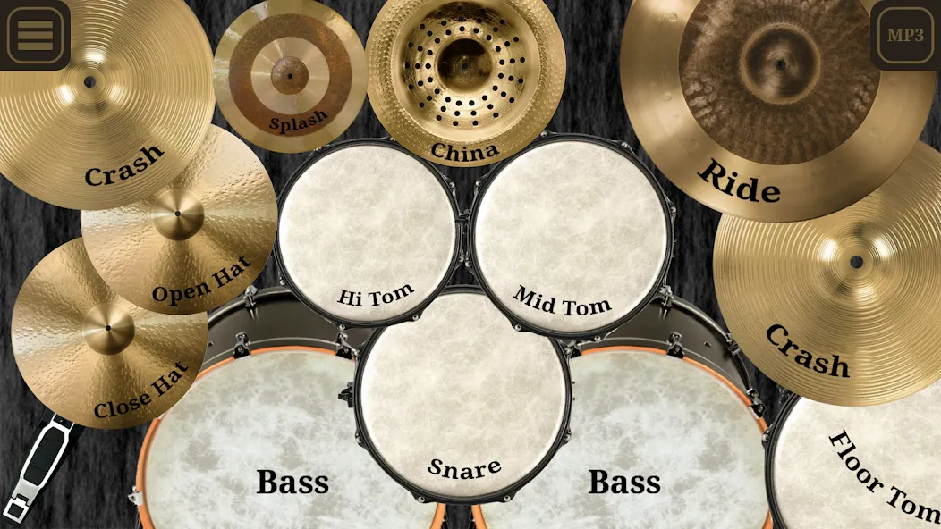 Drum kit (Drums) free  [МОД Menu] Screenshot 1