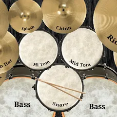 Взлом Drum kit (Drums) free  [МОД Menu] - стабильная версия apk на Андроид