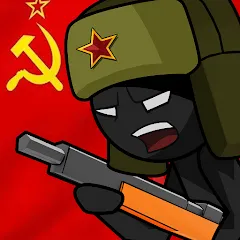 Взломанная Stickman WW2 (Стикмэн Вторая Мировая война)  [МОД Меню] - полная версия apk на Андроид