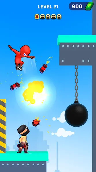 Web Master: Stickman Superhero (Вебмастер)  [МОД Бесконечные монеты] Screenshot 4