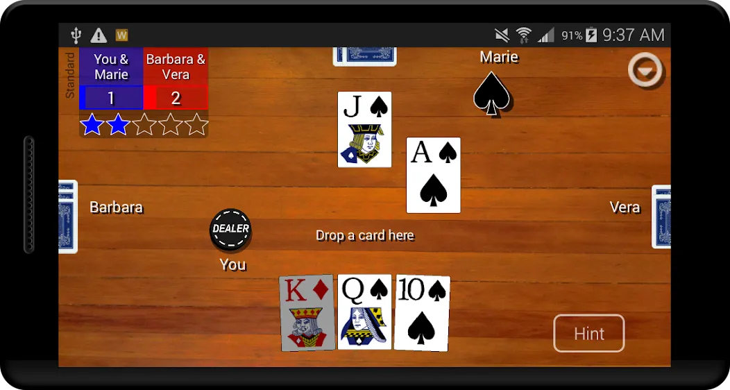 Euchre Card Classic (Юкер Кард Классик)  [МОД Много денег] Screenshot 2