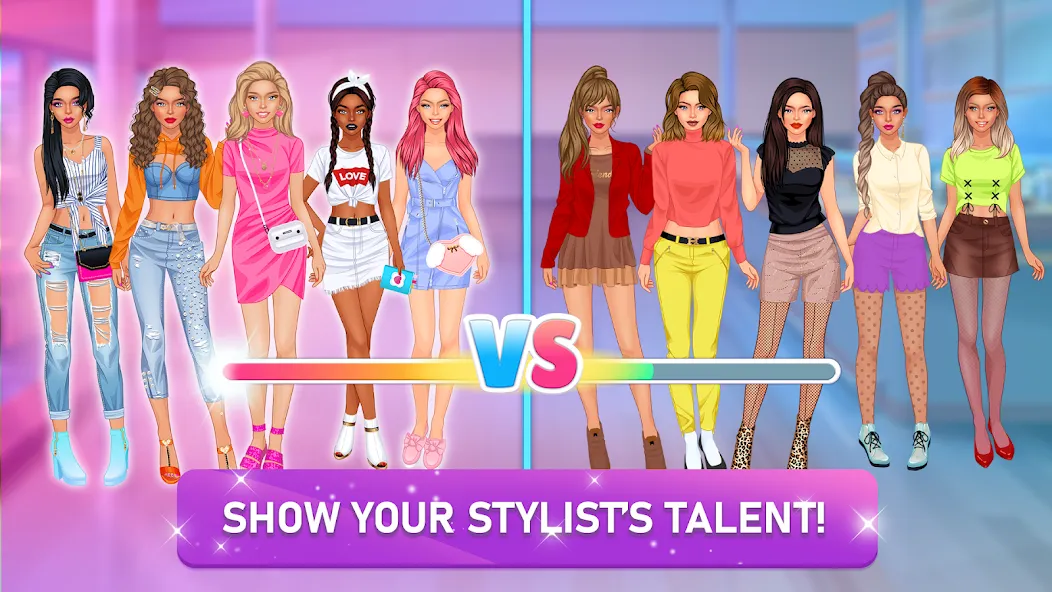 College Girls Team Makeover  [МОД Много денег] Screenshot 4