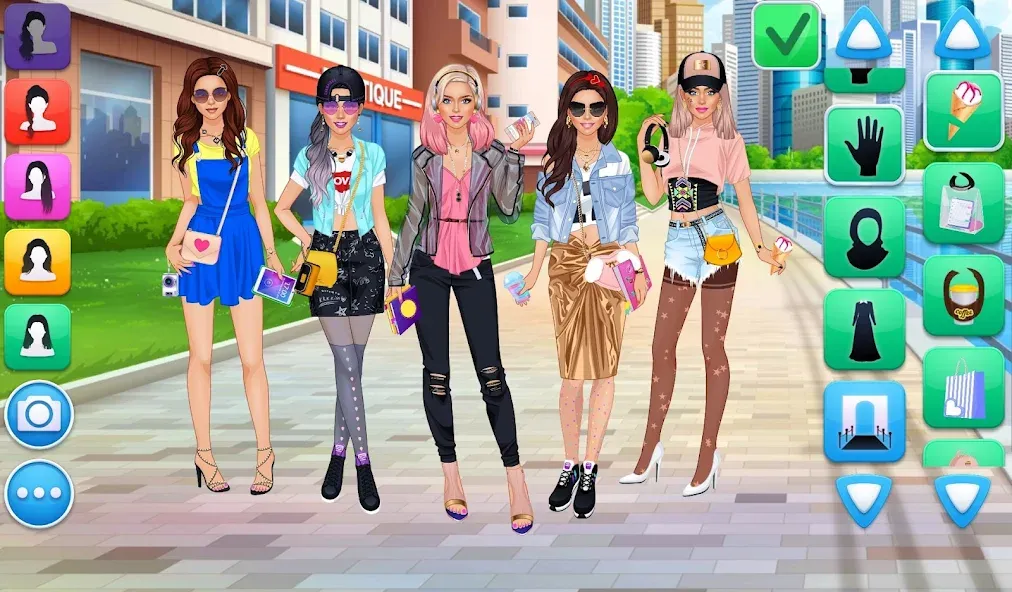 College Girls Team Makeover  [МОД Много денег] Screenshot 5