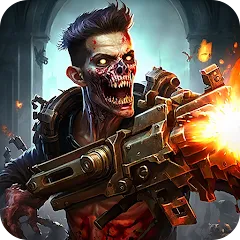 Взлом Zombie Hunter - Shooting Game (Зомби Хантер)  [МОД Unlocked] - стабильная версия apk на Андроид